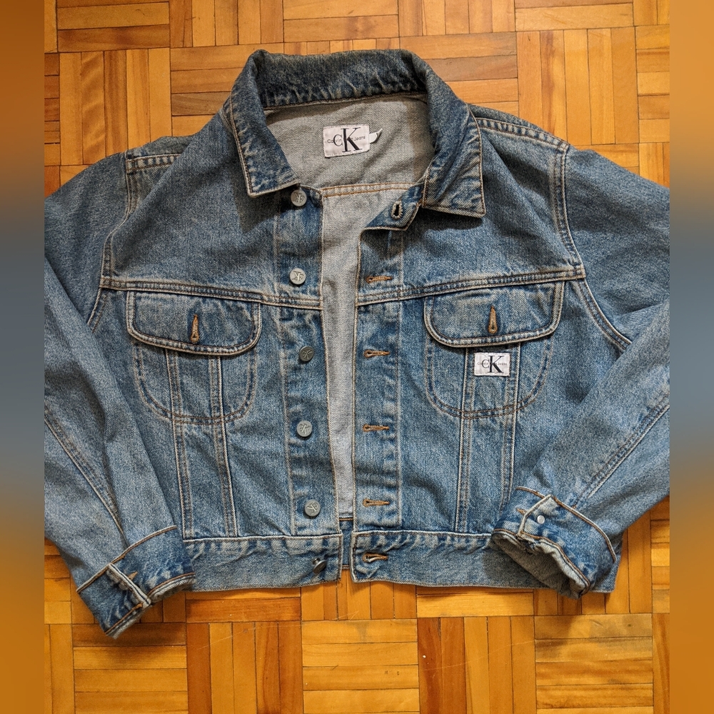 Calvin Klein Vintage Blue Denim Jacket
